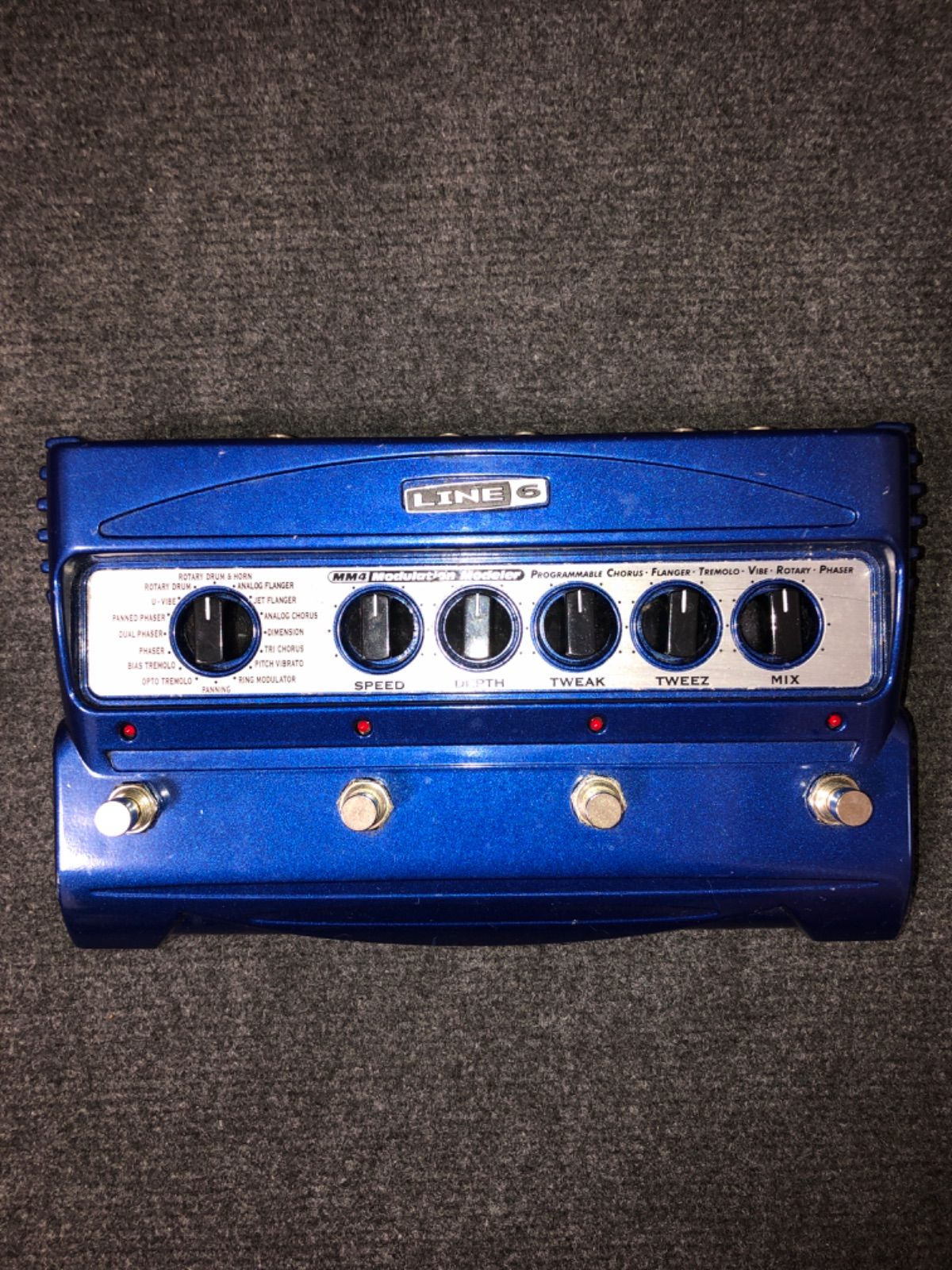 LINE6【MM4 Modulation Modeler】マルチエフェクター - メルカリ