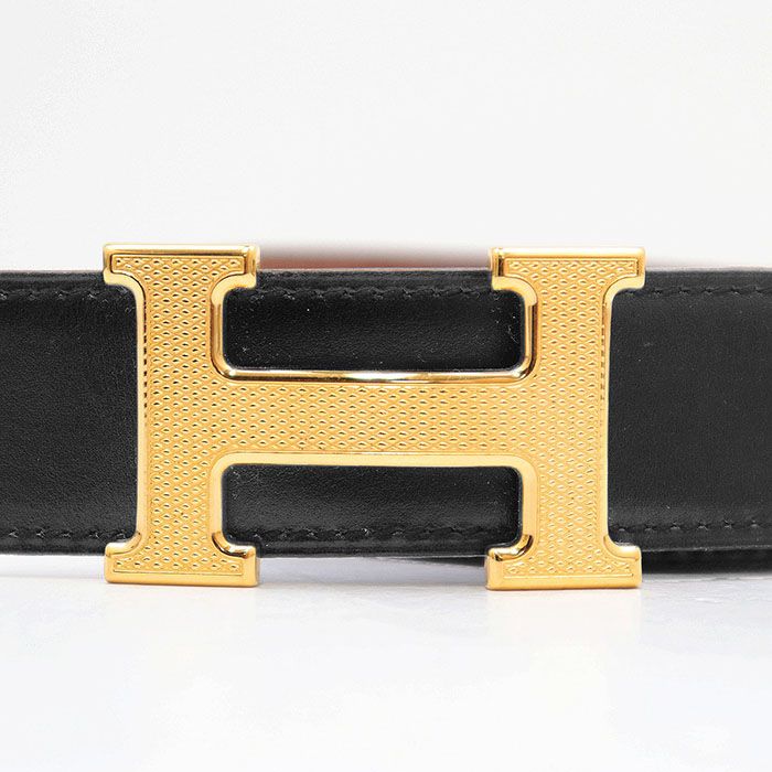 HERMES エルメス ベルト レザー コンスタンス 2004年製 □H刻印 H ロゴ