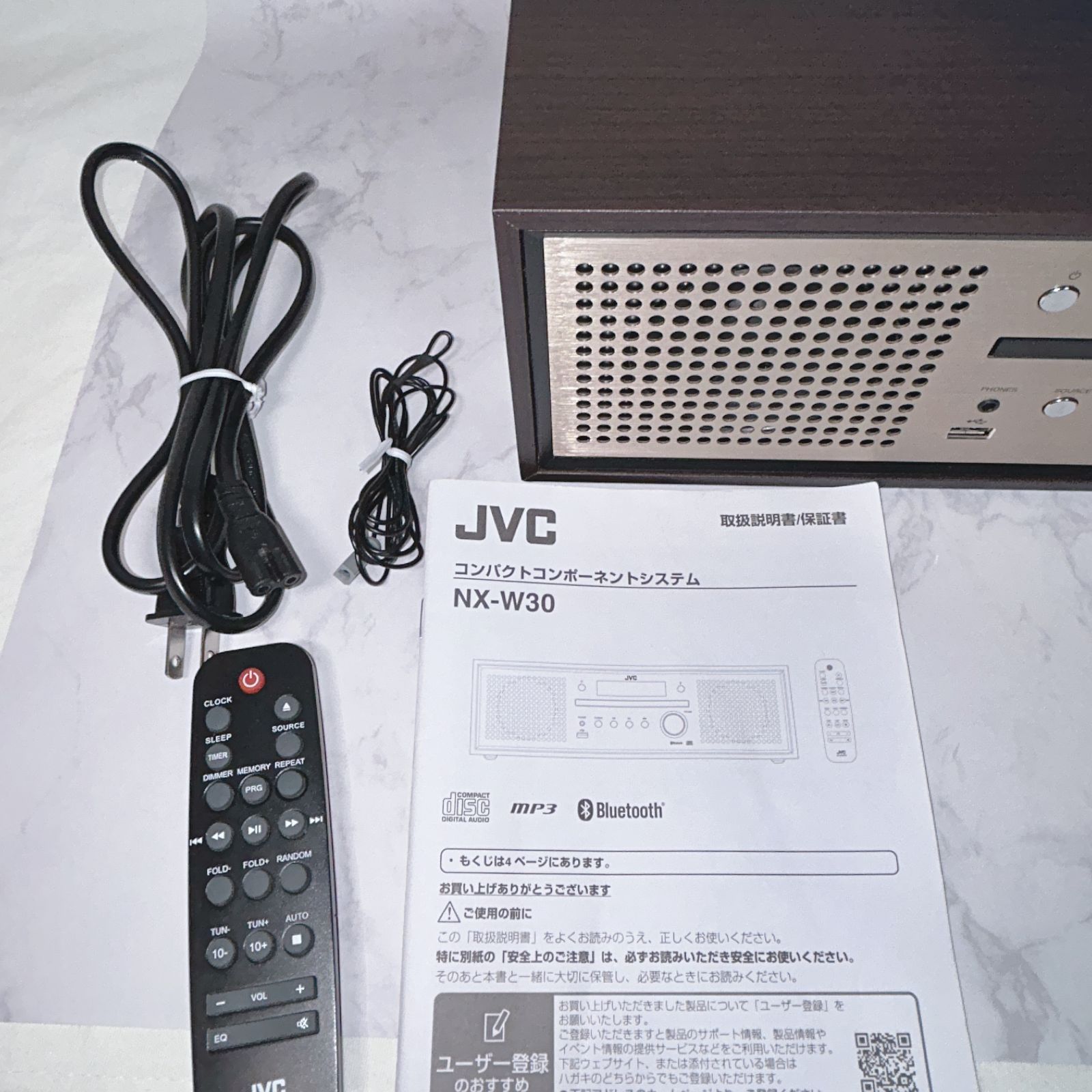 2022年製、中古・動作確認済み】JVCケンウッド JVC NX-W30