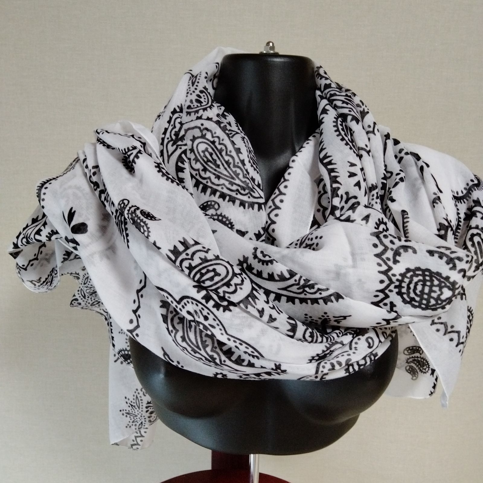 ETRO ペイズリー柄 オーガンジーストール 【公式通販】