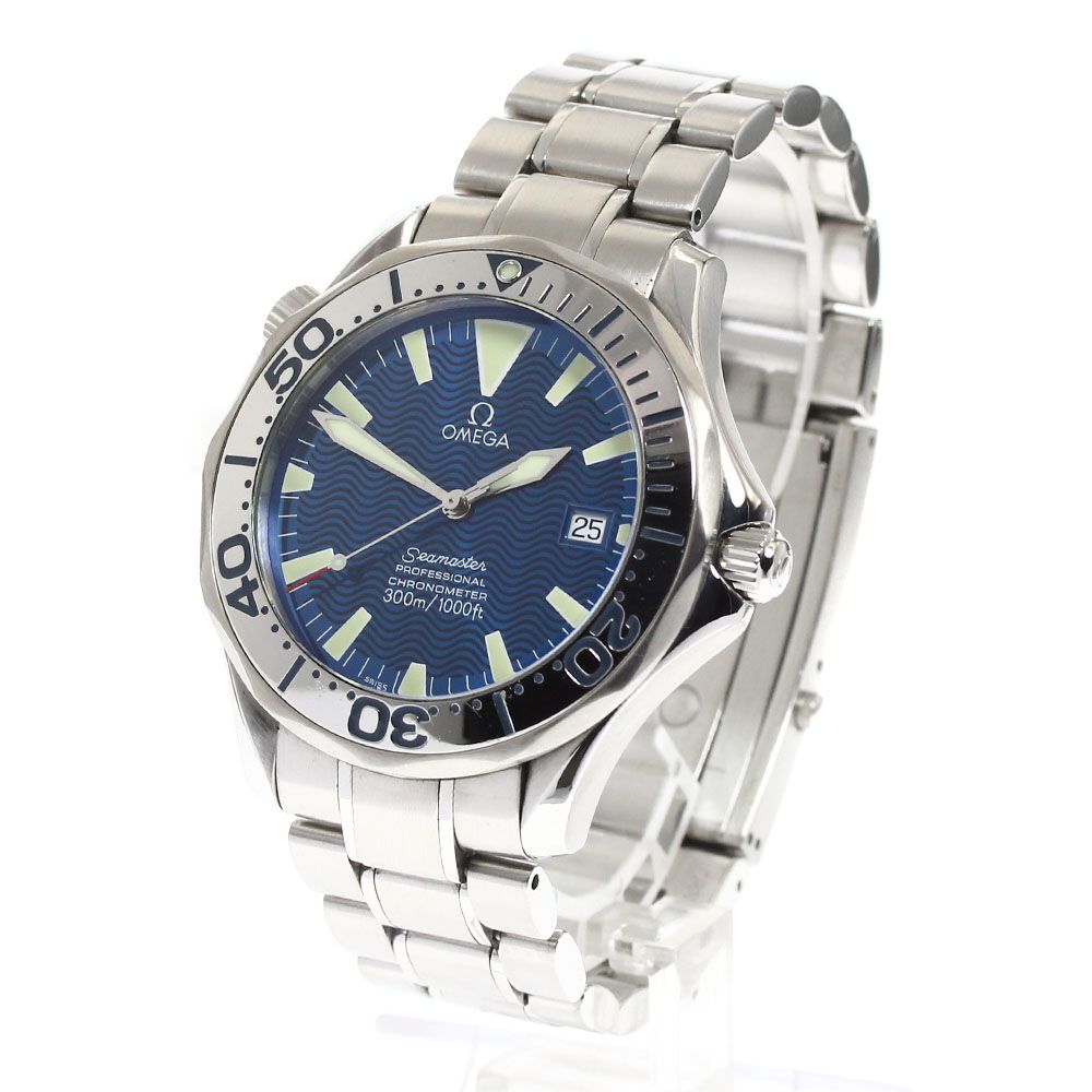 オメガ OMEGA 2255.80 シーマスター300 デイト 自動巻き メンズ_908657