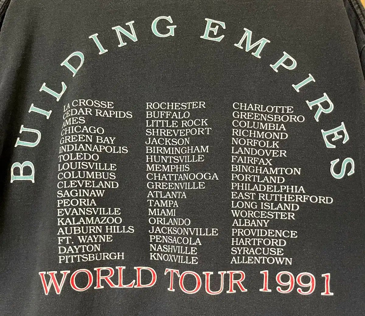 90s ヴィンテージ バンドTシャツ 半袖 Tシャツ ／ queensryche