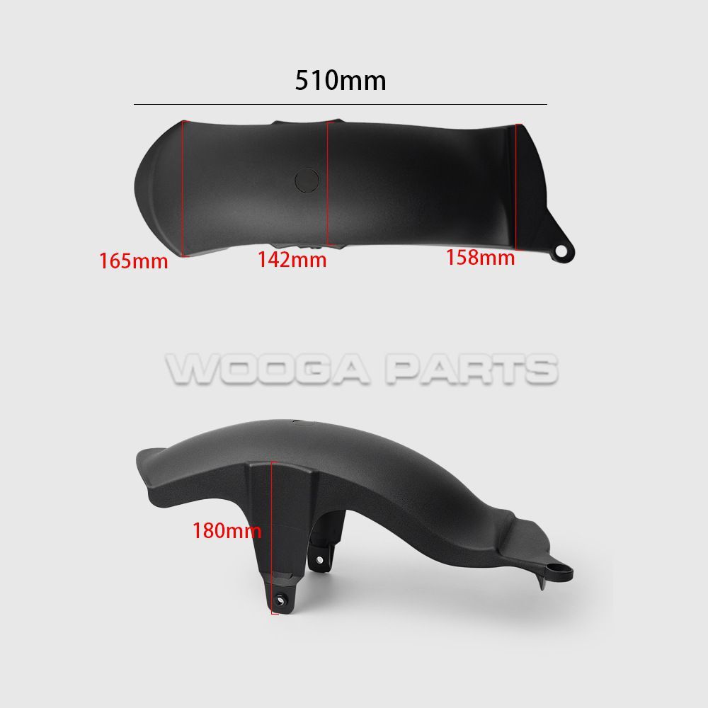 ヘアスタイル 送料無料 ヤマハ NMAX155|NVX155 2020-2025 後フェンダー 延長タイプ 泥除け マッドガード ABS製 ブラック|カーボン柄 保護パーツ