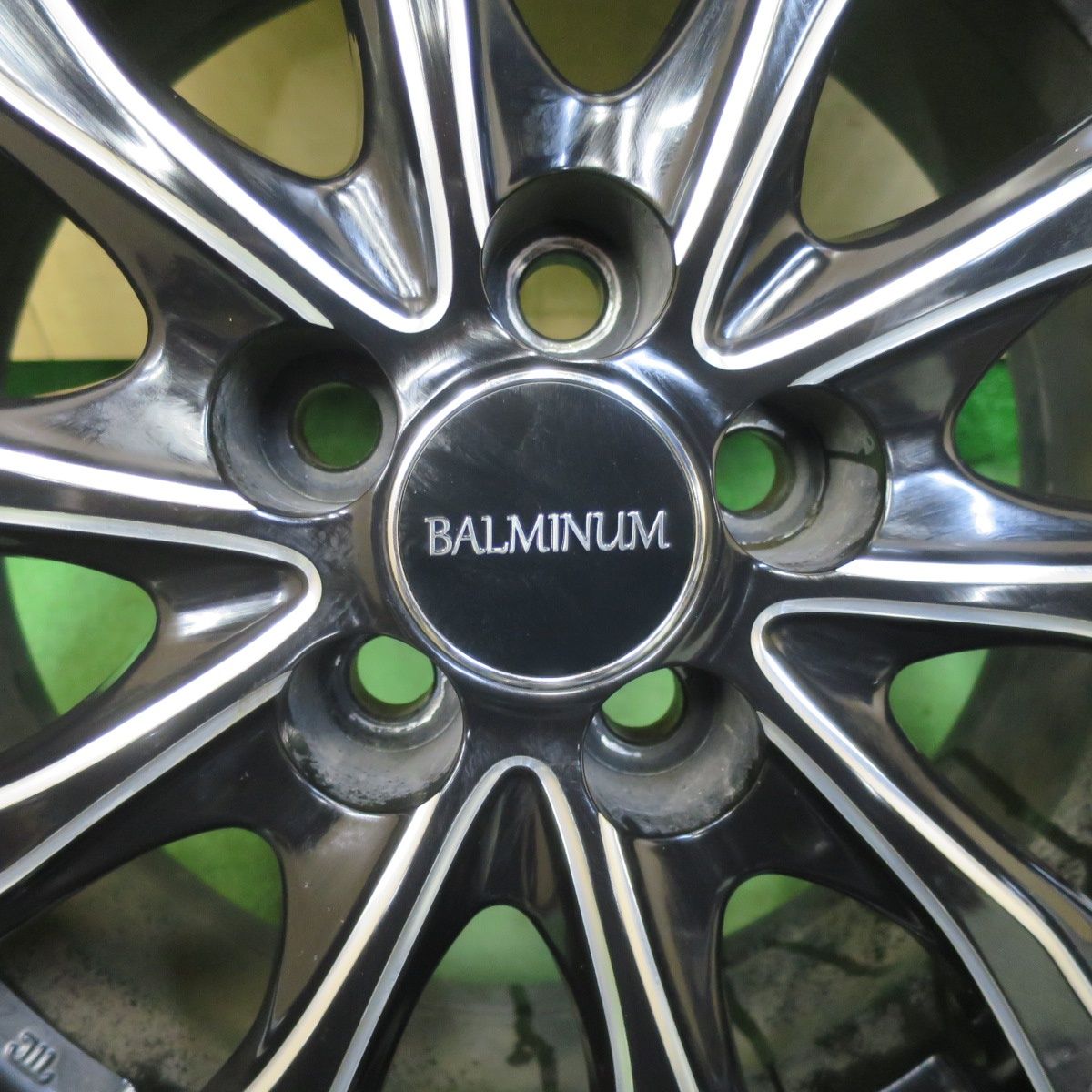 バルミナSR5 15インチアルミホイール バルミナSR5 15インチアルミホイール 送料無料 4本 ブリヂストン