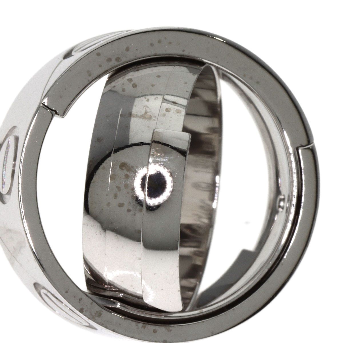 CARTIER カルティエ アストロ ラブリング 49 コード付 リング 指輪 K18WG レディース FORTGASGNV_COM_BR