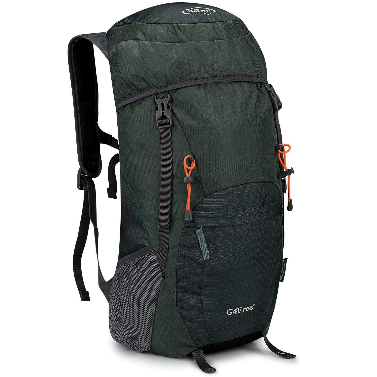 [G4Free] 超軽量 折畳みバッグ 登山リュック 40l 大容量 防水 ハイキング バックパック 旅行バッグ 軽量 通気 便利グッズ 多機能 男女兼用 アウトドア