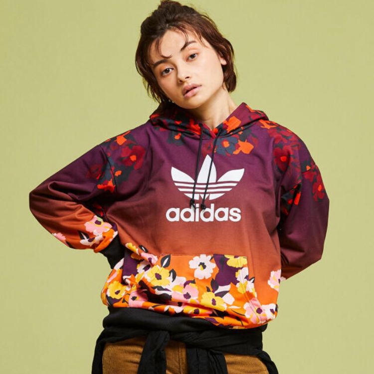 adidas⭐️HER STUDIO LONDONコラボ 総柄 パーカー - メルカリ