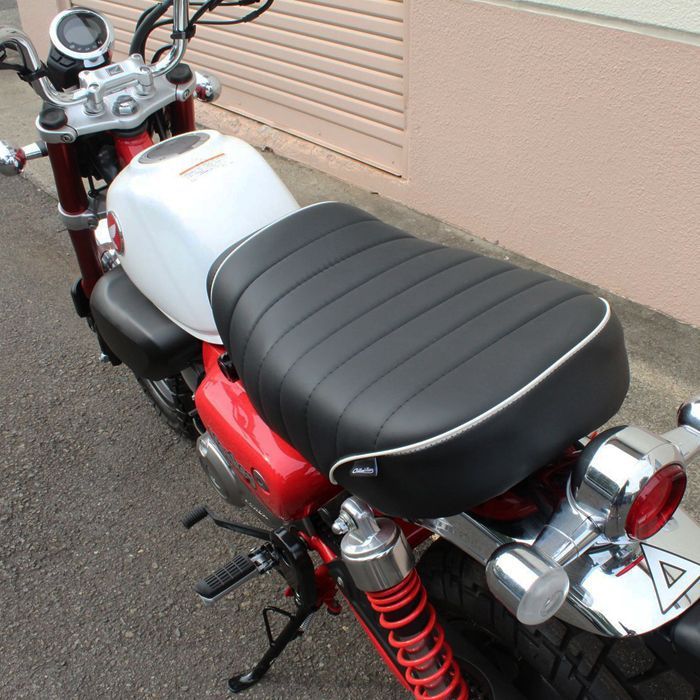 ホンダ モンキー125 ローダウン シート タックロール JB02 JB03 JB05