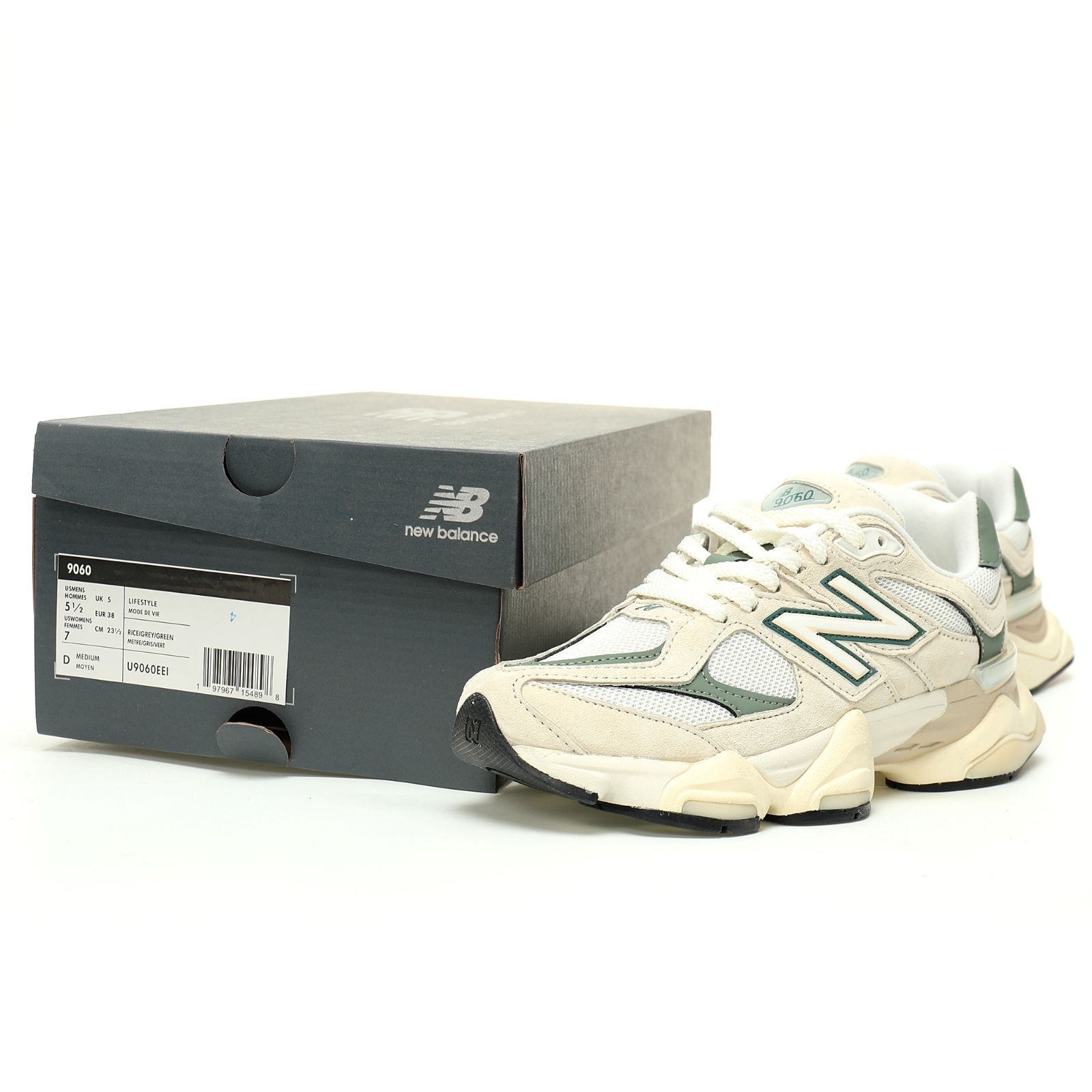 新品未使用ニューバランスU9060EEI 24.5cmスニーカ New Balance スニーカー U9060EEI 9060 メンズ レディース