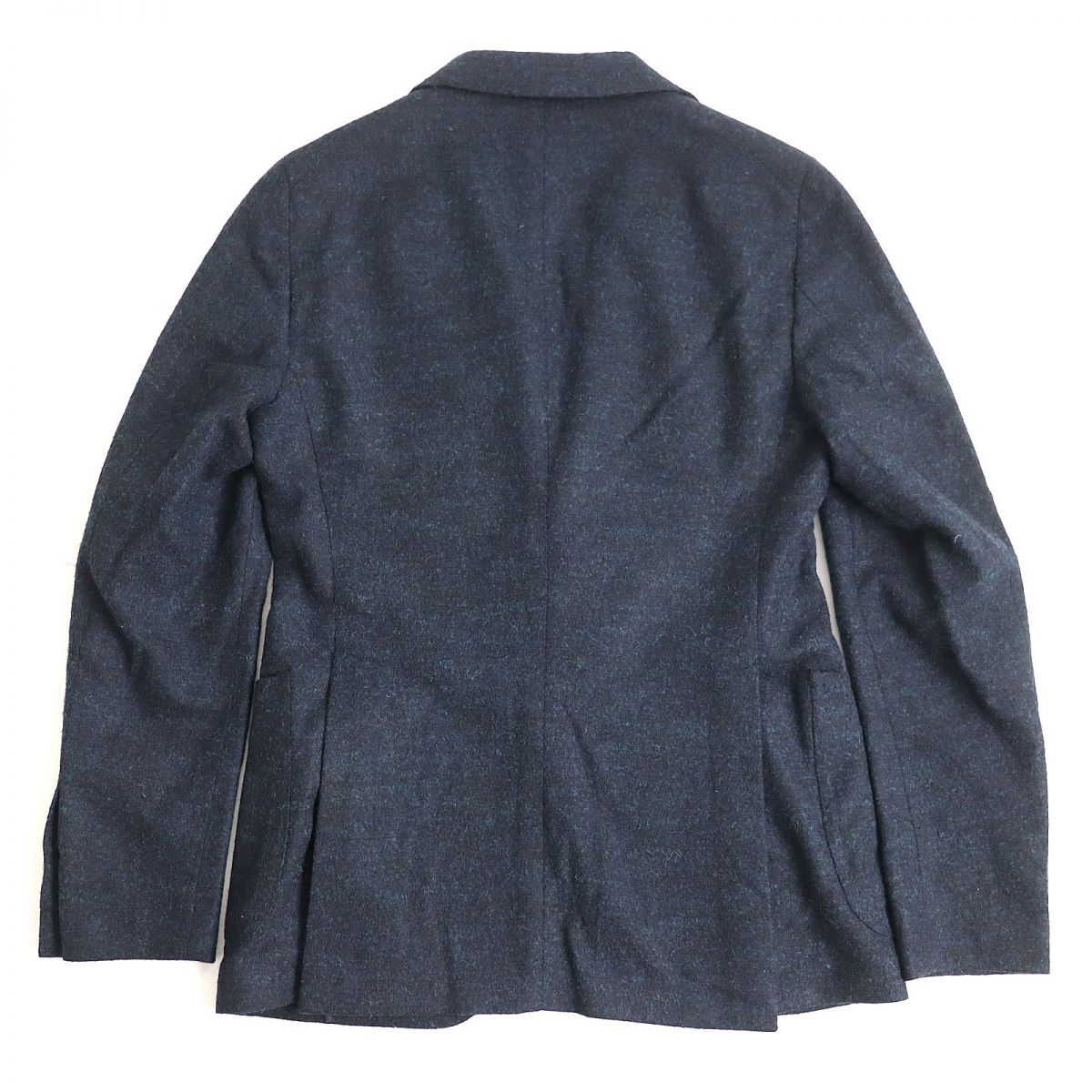 TAGLIATORE アルパカ混 ストライプ ジャケット 未使用級 極美品◇TAGLIATORE タリアトーレ ピンバッジ付き アルパカ混 シングル