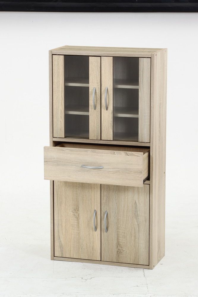 ミドルキッチンキャビネット ホワイトオーク 【公式通販】