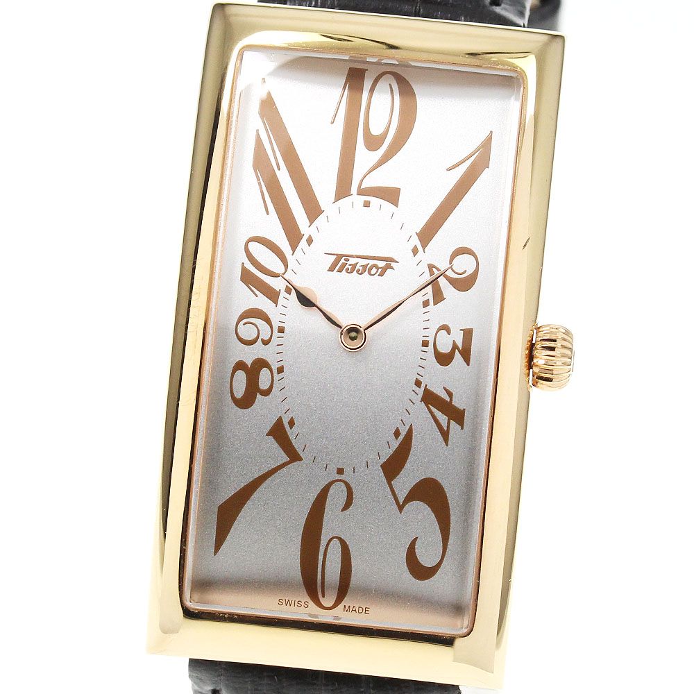 ティソ TISSOT T117509A バナナウォッチ クォーツ メンズ箱付き_745826
