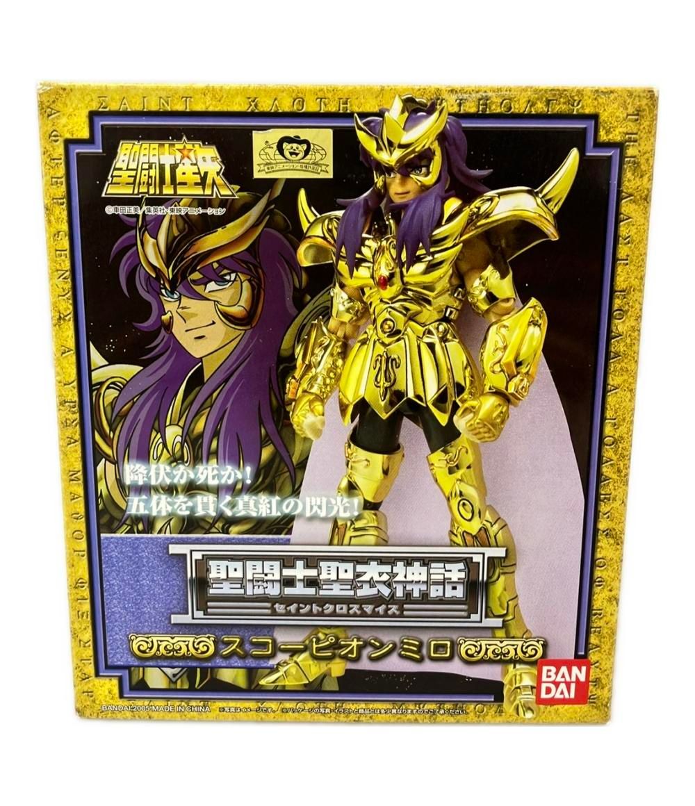 BANDAI - 聖闘士聖衣神話 スコーピオンミロ 聖闘士星矢 完成品 可動フィギュア バンダイ 聖闘士聖衣神話EX スコーピオンミロ＜リバイバル版＞ | 魂ウェブ
