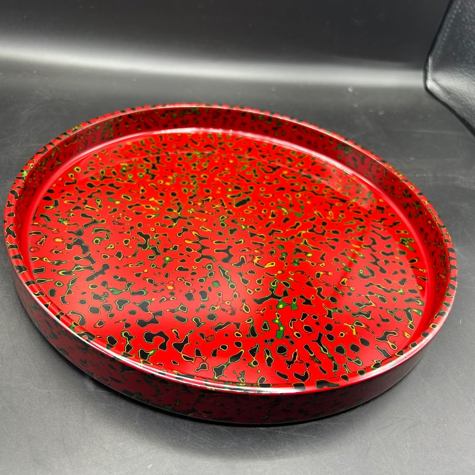 津軽塗り 伝統工芸品 お盆 昭和 レトロ 津軽塗り 伝統工芸品 お盆 昭和 レトロ