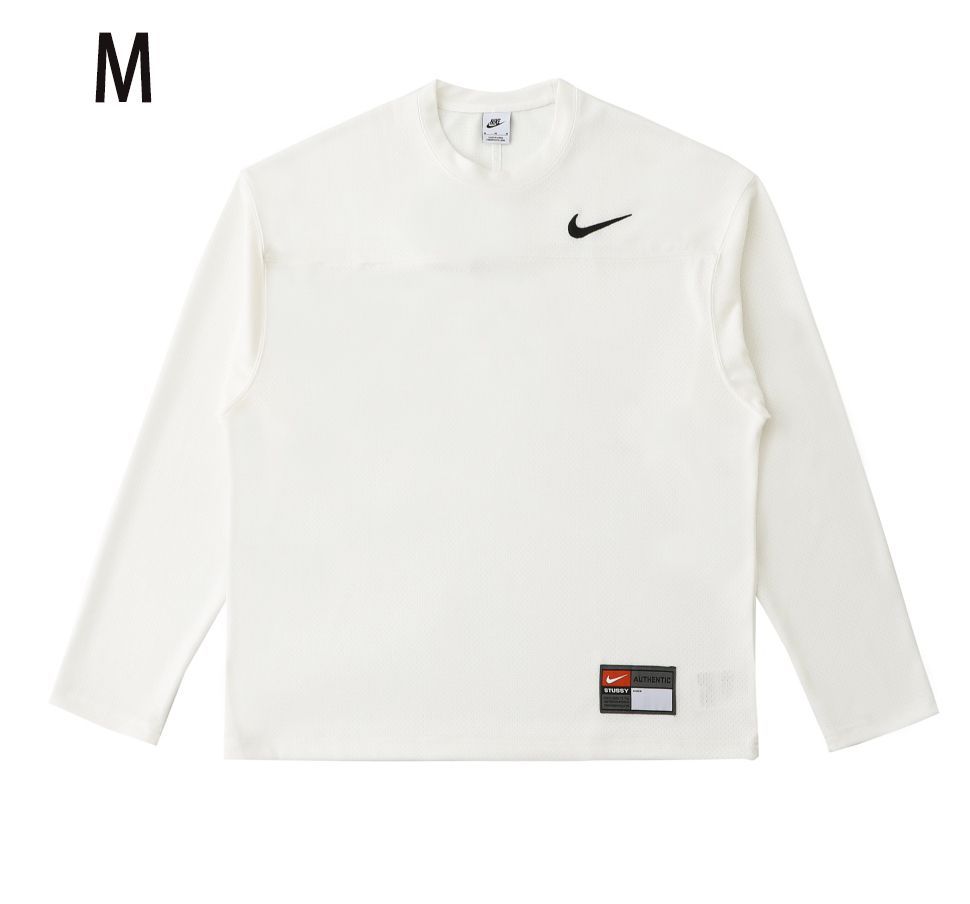 Nike x Stussy Long Sleeve Top White M サイズ - メルカリ