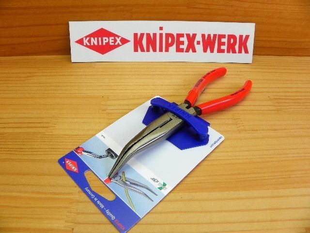クニペックス 先長ラジオペンチ曲りロングノーズ KNIPEX *2621