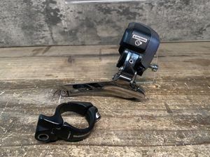 IT635 シマノ SHIMANO デュラエース DURA-ACE FD-9070 直付 フロントディレイラー 2s Di2 電動 動作 済 バンドΦ31.8 固定ボルト他社品