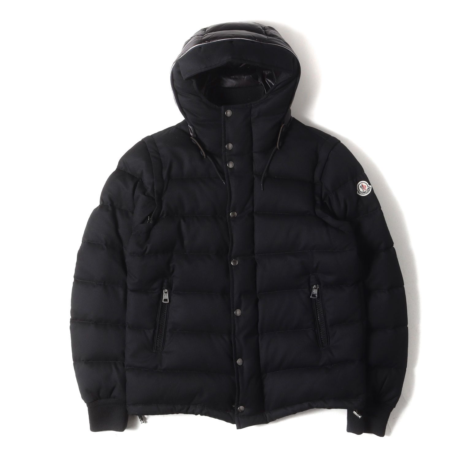 美品 MONCLER モンクレール ジャケット サイズ:1 2WAY ナイロン 美品 MONCLER モンクレール ジャケット サイズ:1 2WAY ナイロン