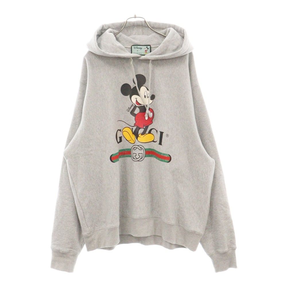 【未使用品】GUCCI✕Disney パーカー グッチ　ミッキー　ディズニー 限定コラボ品♪【Gucci x Disney】ミッキーマウス パーカー