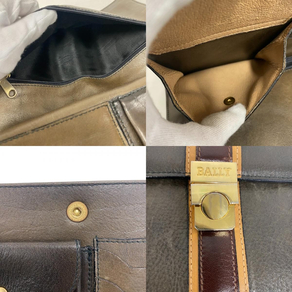 5％OFF フォロワークーポン！！】BALLY バリー トラベルケース 財布 