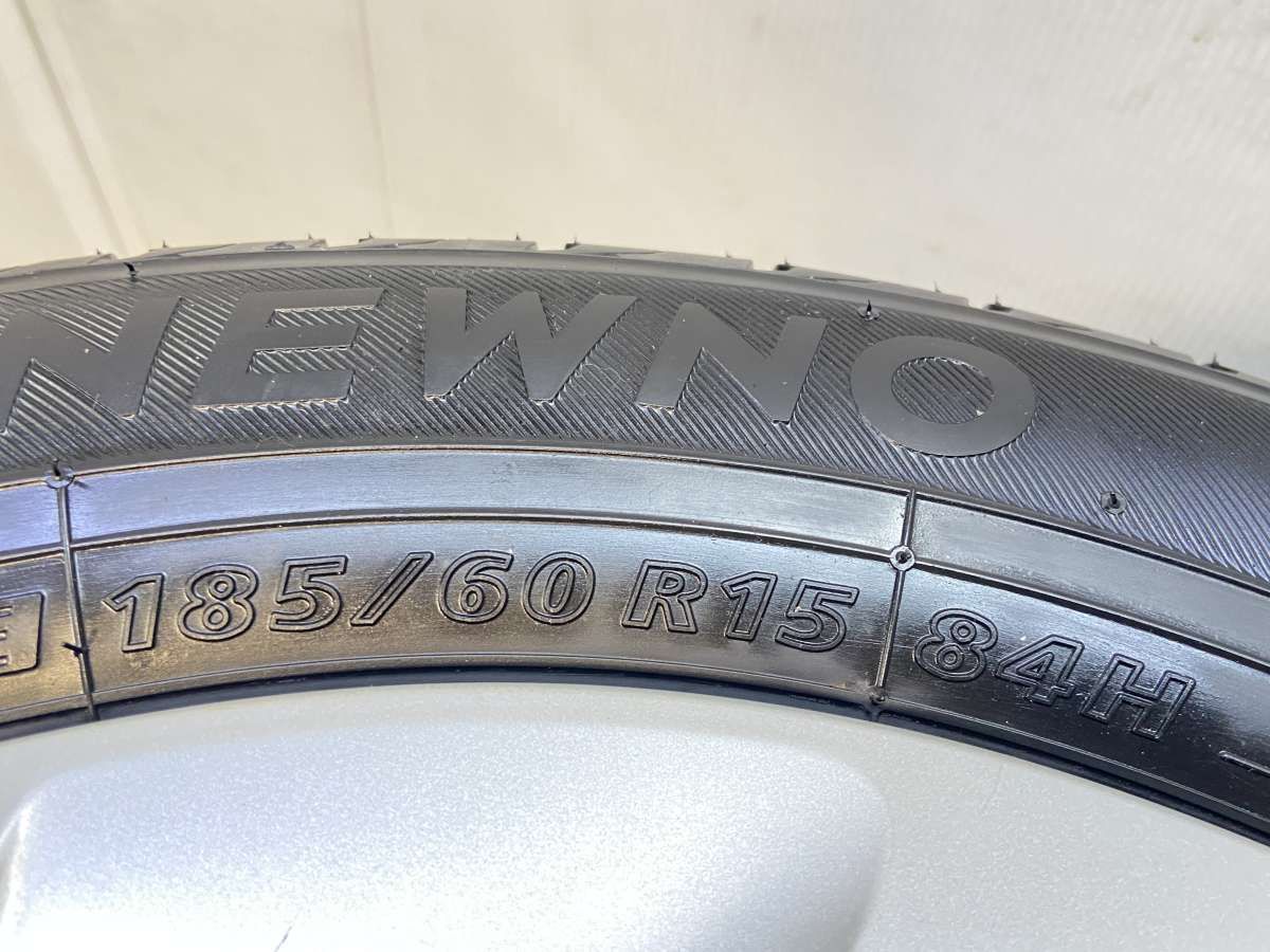 最大75％ ＯＦＦ。 185 60R15 ブリヂストン NEWNO トヨタ純正 G4 15x5.5 45 100-4穴 タイヤ サマータイヤ ホイールセット 4本セット s15250910044 サマーセール開催中！