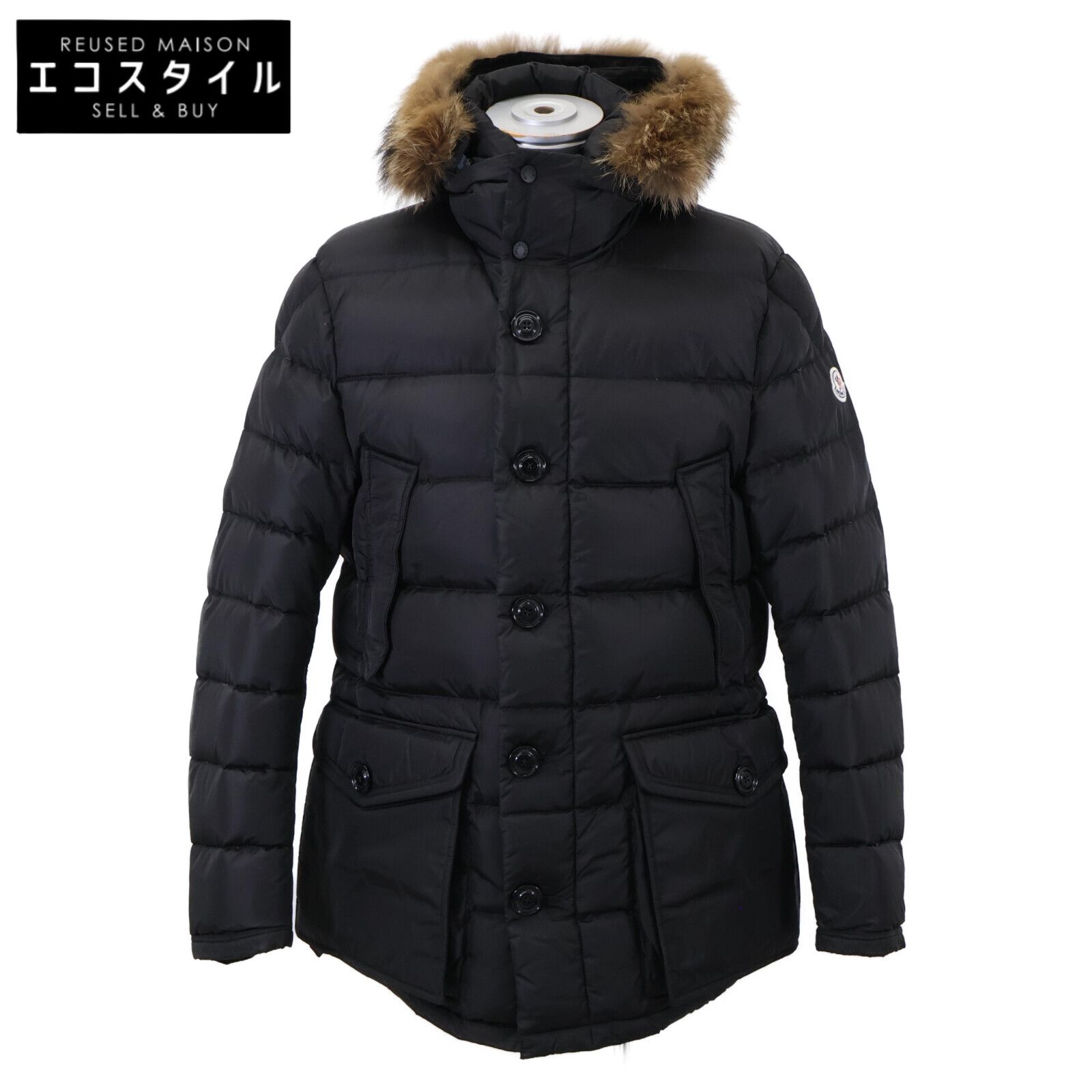 MONCLER モンクレール CLUNY クルーニー ファー/フード付ダウン