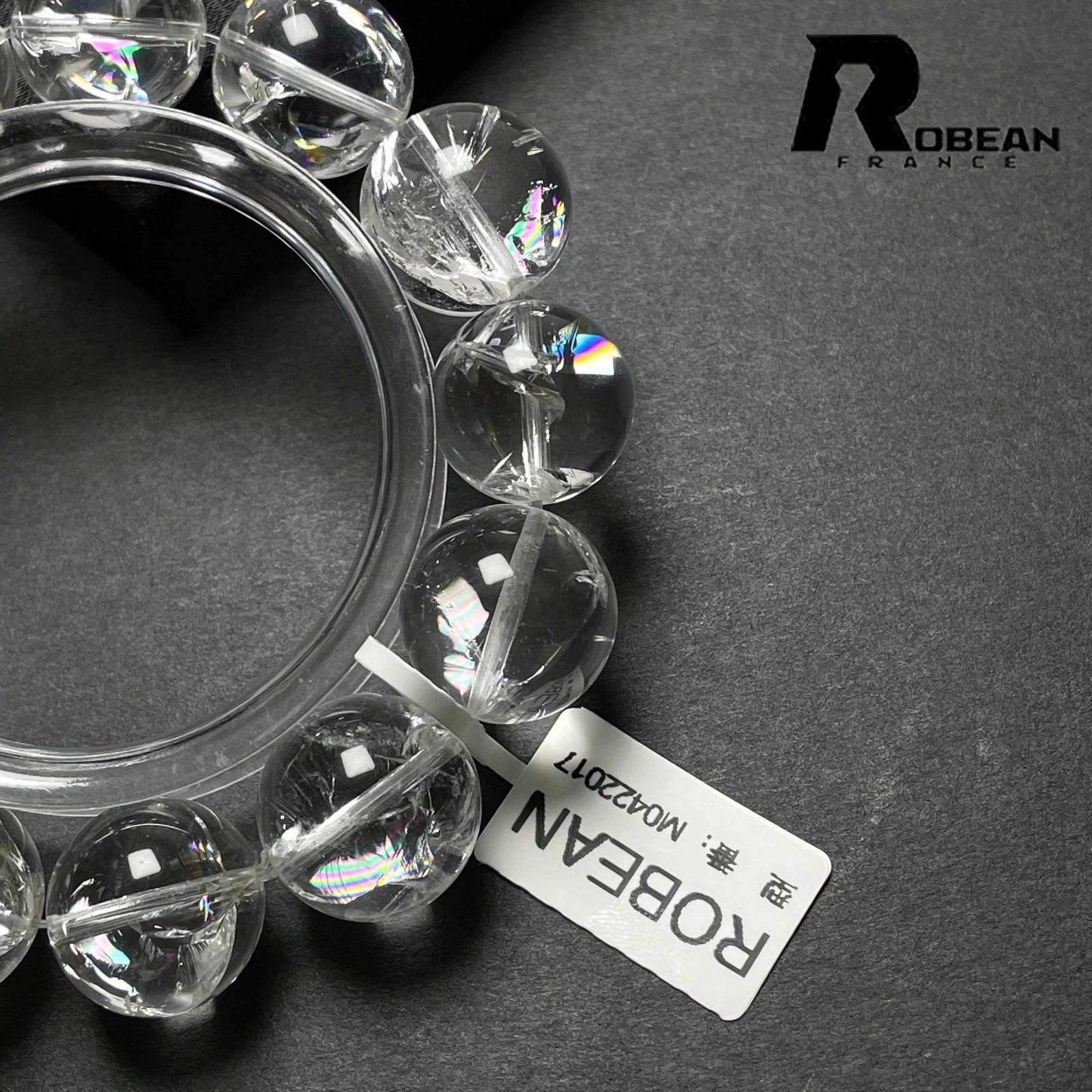 絶賛EU製 定価9万円☆ROBEAN・レインボーアイリスクォーツ