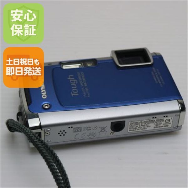 美品 TG-610 ブルー 即日発送 OLYMPUS デジカメ デジタルカメラ