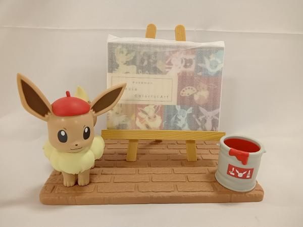 雑貨　イーブイ デスクトップミラーフィギュア 「一番くじ Pokemon EIEVUI＆Colorful Art」 C賞 一番くじ Pokemon EIEVUI＆Colorful Art C賞 デスクトップミラー