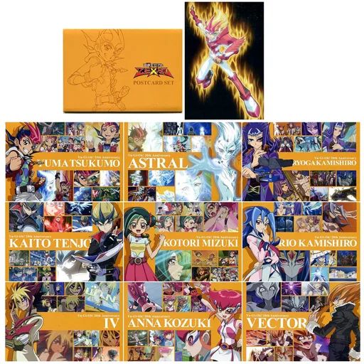 完売 中古】ポストカード D.ZEXAL ポストカードセット(10枚入り 遊戯王OCG デュエルモンスターズ