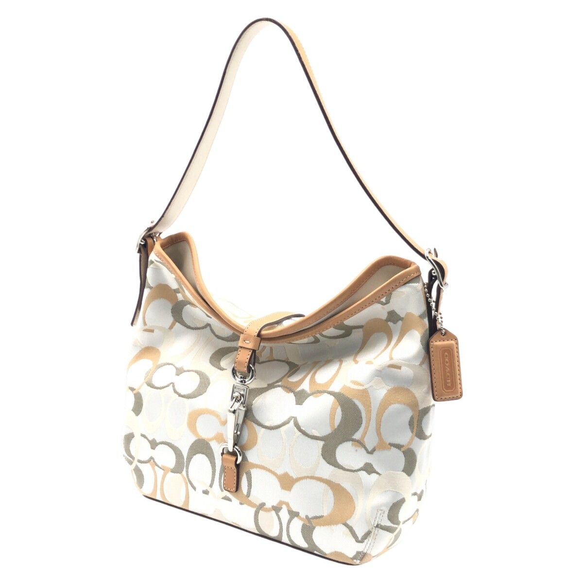 COACH コーチ オプティック シグネチャー マルチカラー キャンバス 