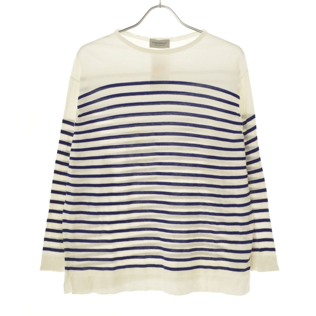 JOHNSMEDLEY】SEA ISLAND COTTON シーアイランドコットン長袖ニット 