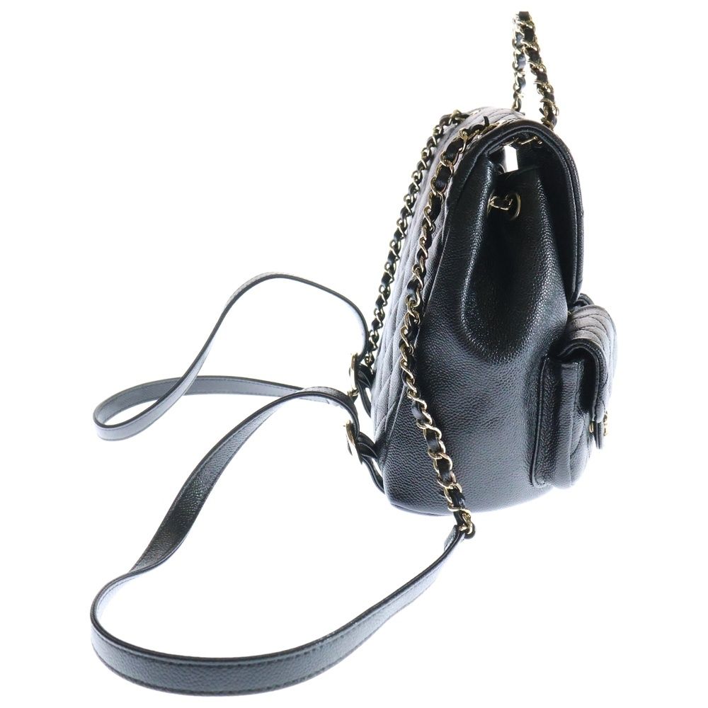CHANEL リュック マトラッセ キャビアスキン チェーンリュック ブラック 楽天市場】【新品】 シャネル リュックサック チェーンリュック
