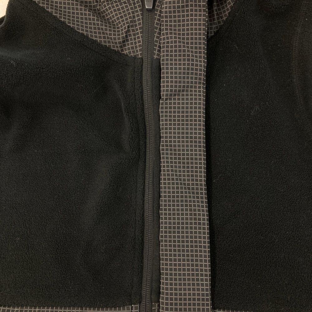 サイズ：M ADMIRAL アドミラル ミニリップ フリースベスト ブラック系