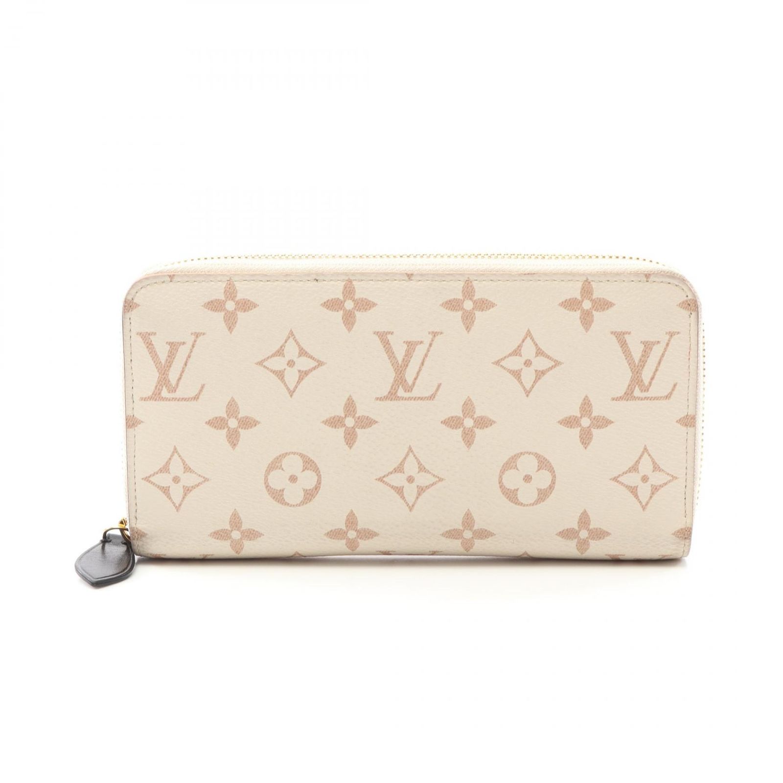 ルイ ヴィトン LOUIS VUITTON ラウンド長財布 ジッピーウォレット モノグラム デュンヌ M83093 アイボリー PVCコーティングキャンバス ジッピーウォレット レディース Used B