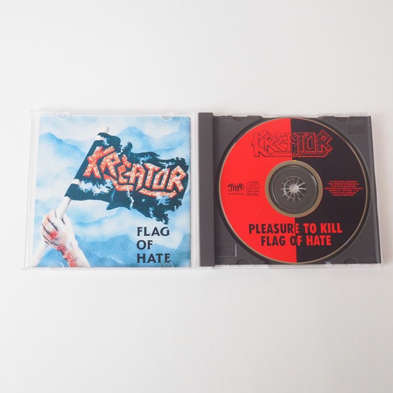 【中古】 プレジャー・トゥ・キル／フラッグ・オブ・ヘイト/ＣＤ/VICP-8055 クリエイター（Kreator）プレジャー・トゥ・キル+フラッグ・オブ