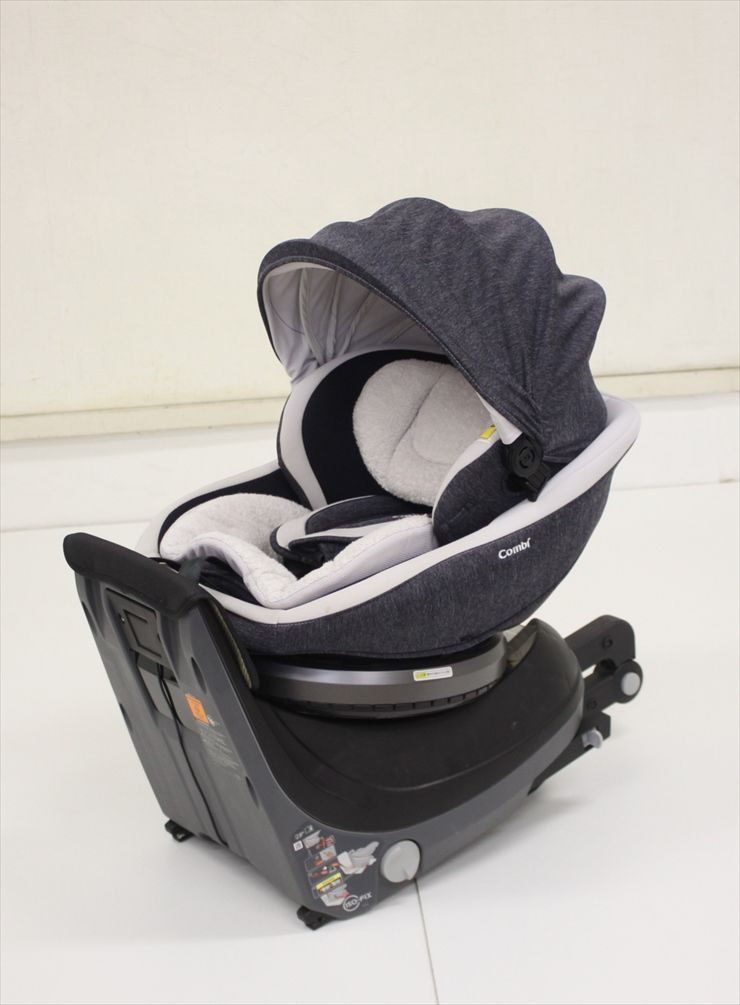 Combi クルムーヴ スマート ISOFIX JK-600 ネイビー 回転式 Combi クルムーヴ スマート ISOFIX JK-600 ネイビー 回転式 コンビ