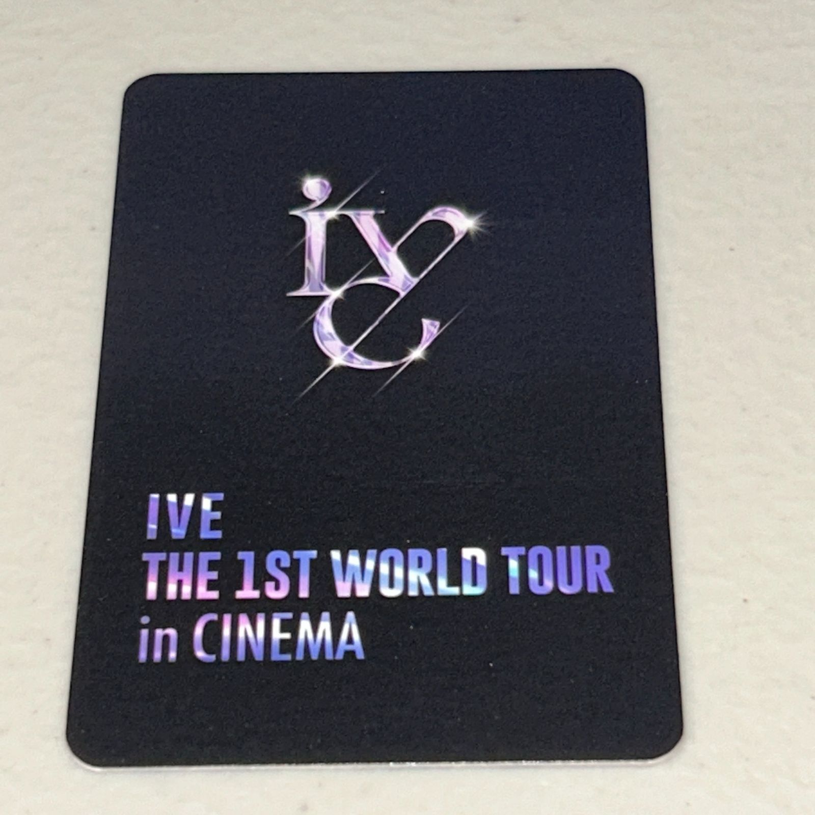 ウォニョン IVE 直筆サイン「WORLD TOUR in CINEMA」購入特典ランダム