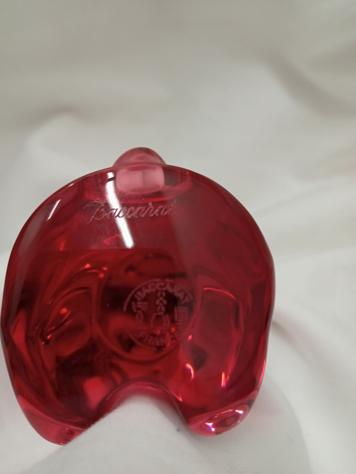 Baccarat バカラ フィギュリン うさぎ レッド バカラ ウサギ フィギュリン 卯年 オブジェ 赤 Baccarat - メルカリ