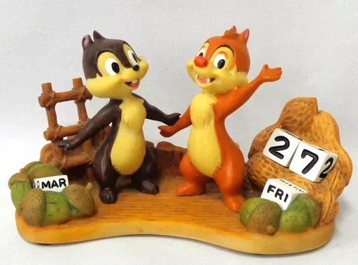 中古】フィギュア チップ＆デール 「ディズニー」 万年