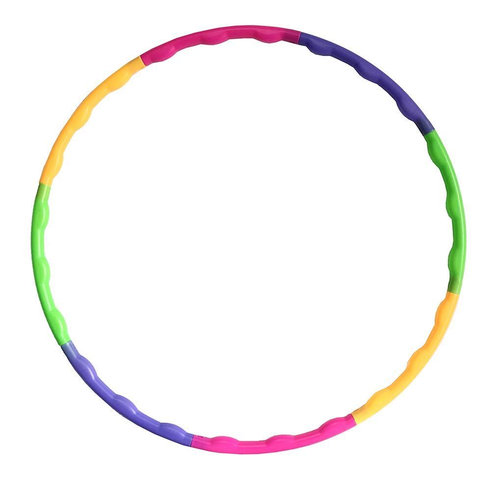 新品 子供用のフラフープ取り外し可能な調節可能な重量 子供 大人 兼用のフラフープ フィットネス 体操 ダンス ペットトレーニングに適しています