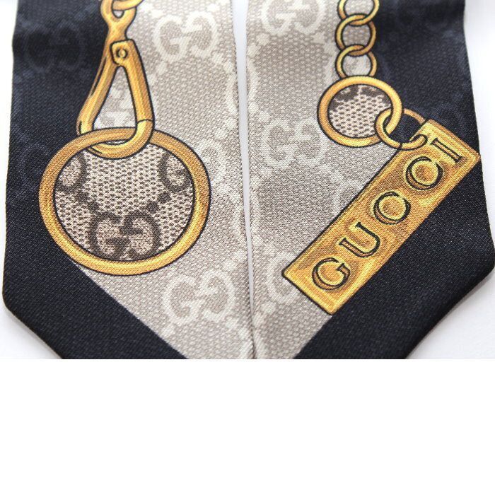 GUCCI グッチ GG シルクジャカード シュシュ 805681 3G001 1079