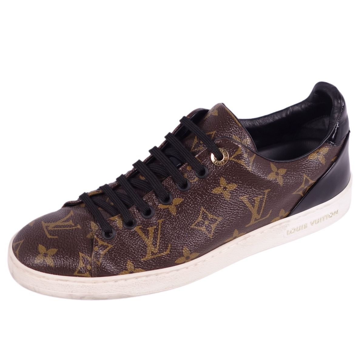美品 ルイヴィトン LOUIS VUITTON スニーカー フロントロー ライン 