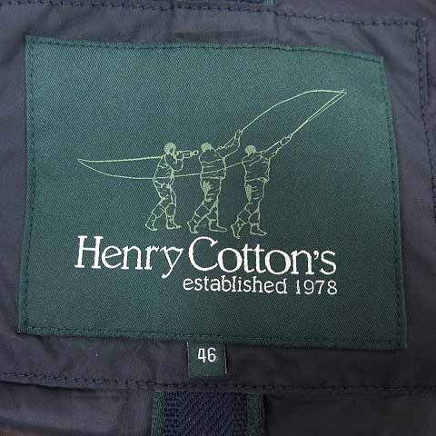 Henry ヘンリーコットンズ 中綿 キルティング レイヤード ロング コート ヘンリーコットンズ HENRY COTTON'S キルティングコート 中綿
