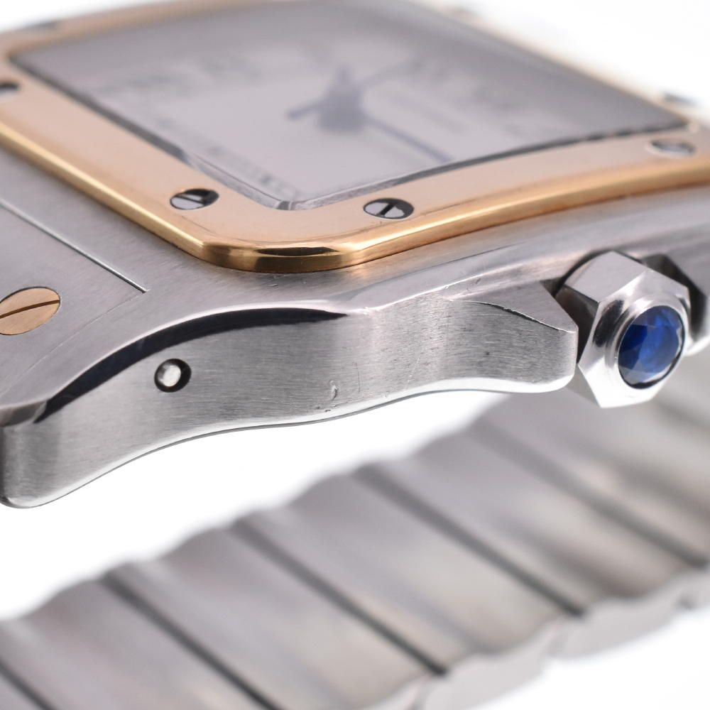 ゲ-トキ-パ-ス カルティエ CARTIER 187901 ヴィンテージ サントスガルベ LM SS