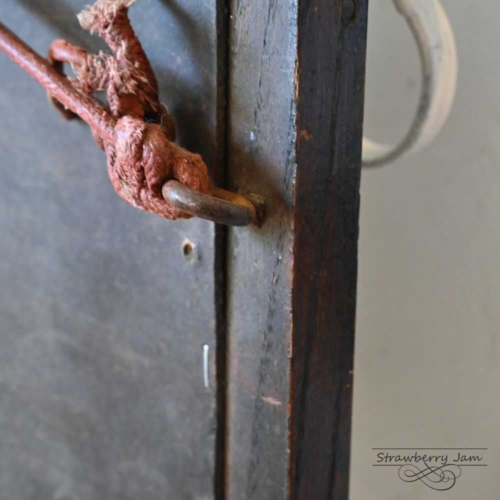 L3705-254 英国アンティーク オーク ウォールミラー Mirror 壁掛け