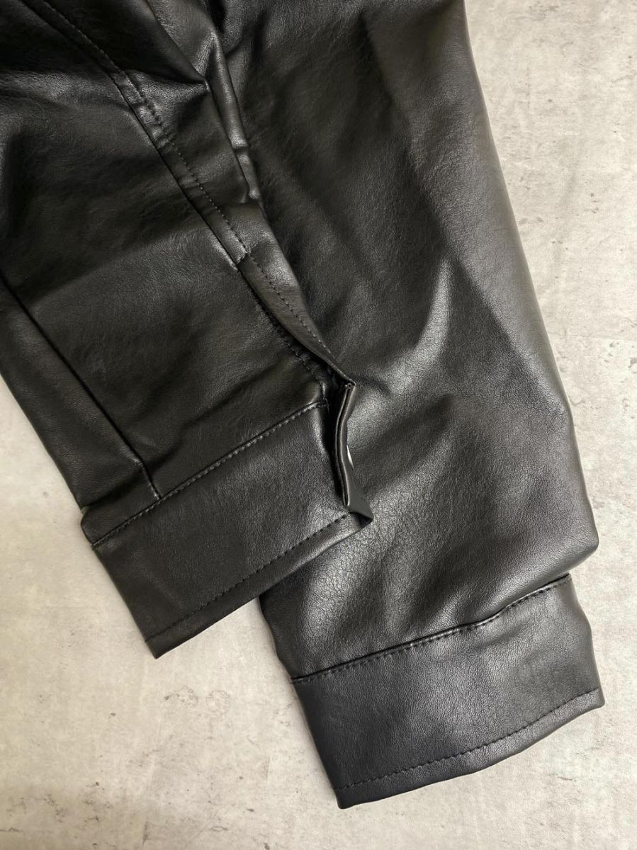 CLASSICAL ELF クラシカルエルフ ヴィンテージ風フェイクレザーウエストドロストカバーオール ジャケット sizeF ブラック ◆ ◎レディース SIROKUMA-CORPORATION_COM