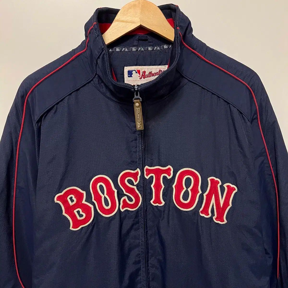 L Majestic マジェスティック ボストン レッドソックス ジャケット