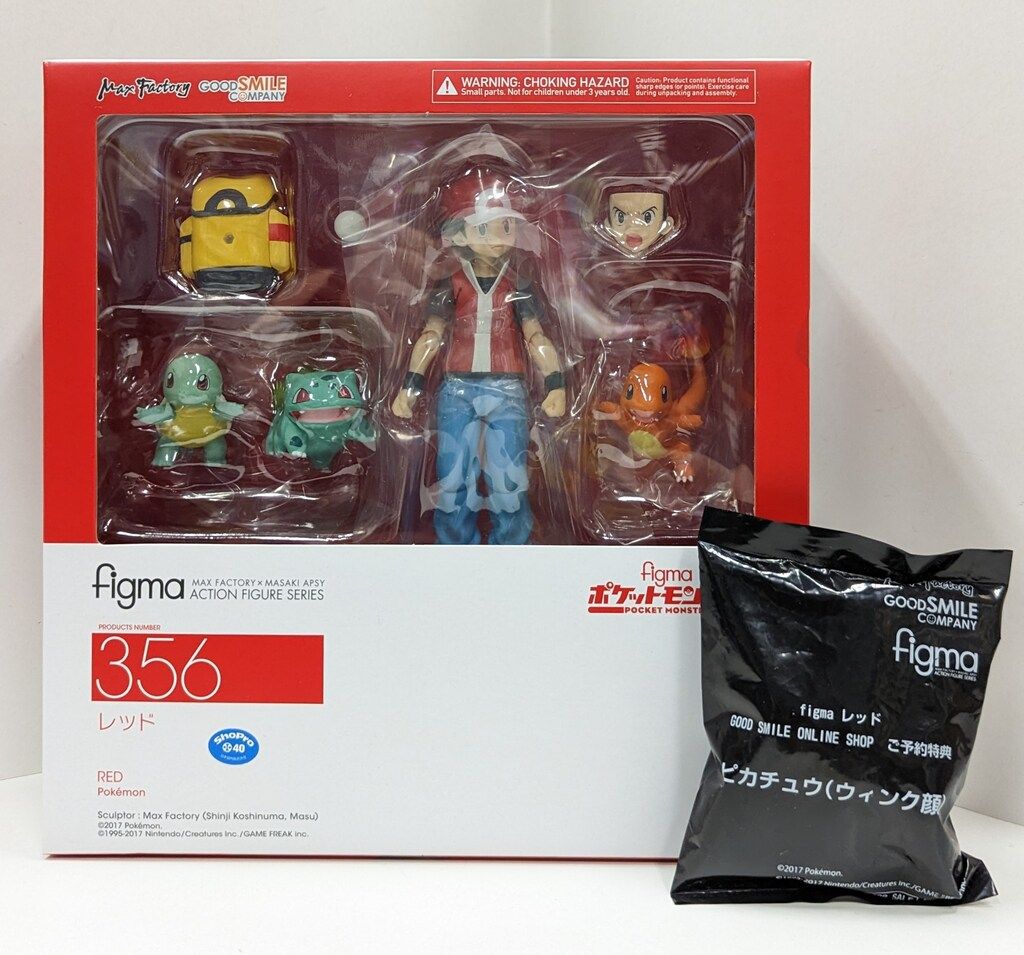 figma 356 レッド ポケットモンスター 予約特典あり 【公式通販】