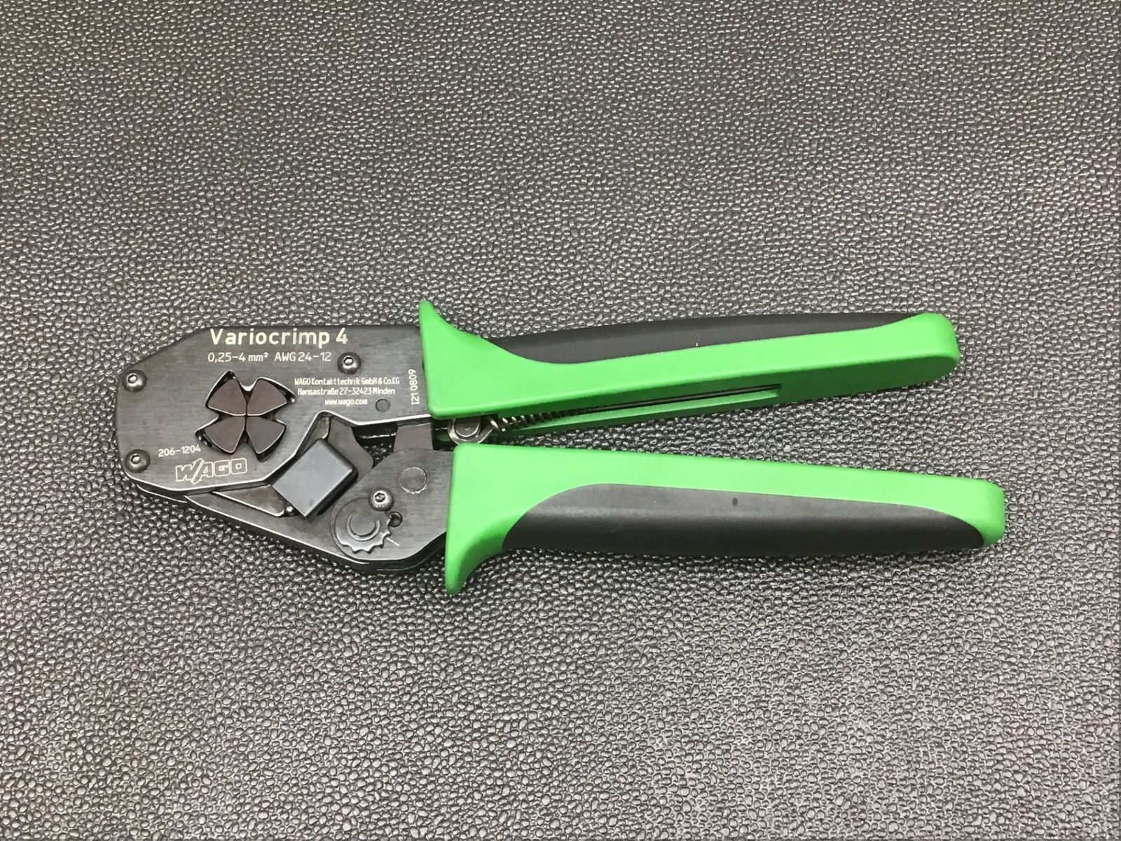 ●Wago バリオクリンプ 4 フェルール用圧着工具 AMG24-12●アクトツール富山店●Y